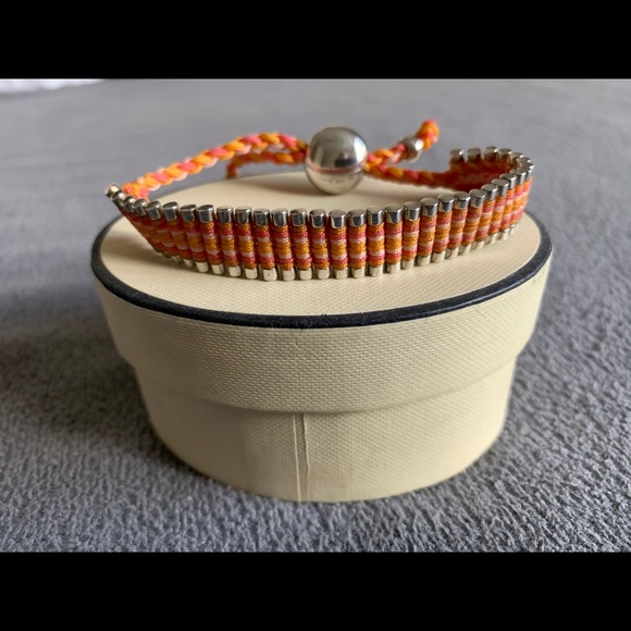 Links Of London Jewelry Links Of London Orange Friendship Bracelet Poshmark